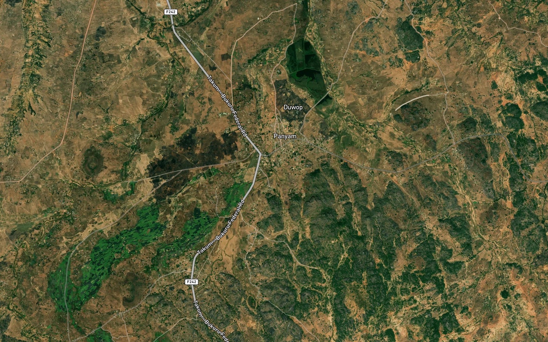 Satellite map of the Amshal