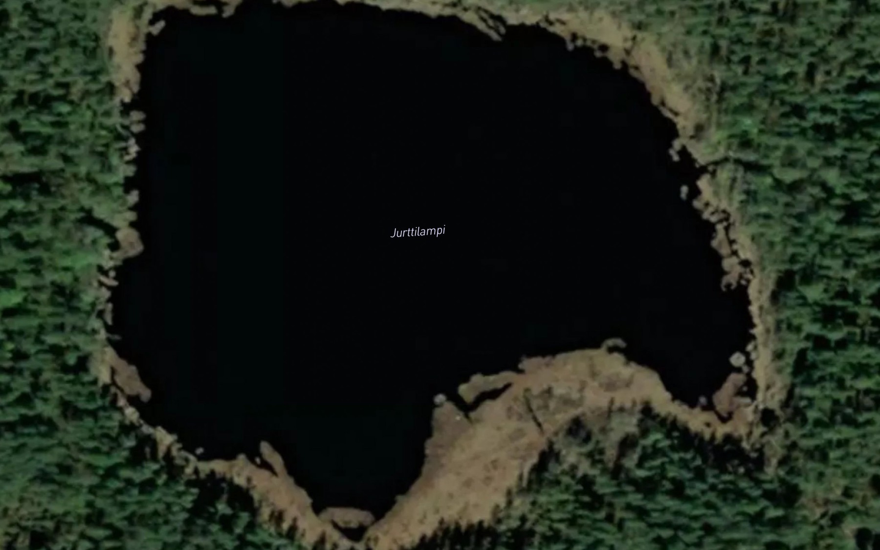 Satellite map of the Jurttilampi