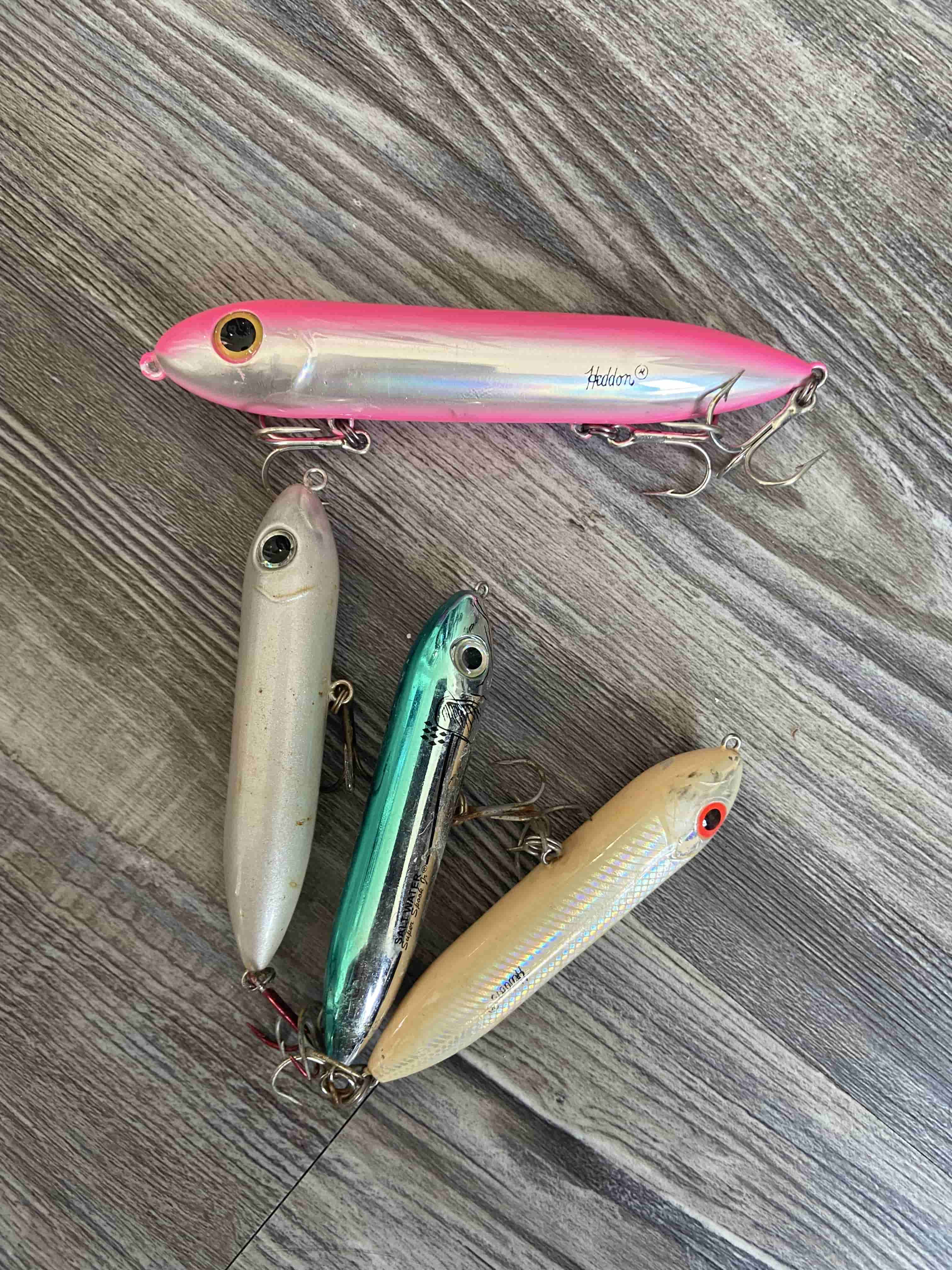 Heddon Spooks saltwater lures