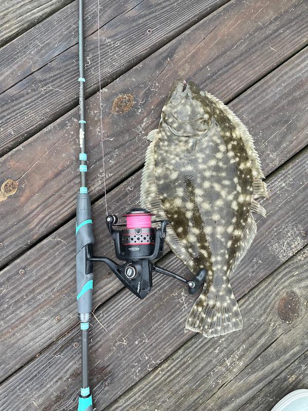 Flounder on Penn Fierce